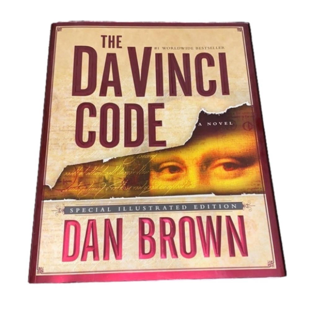 🎈$5 Find! BOOK The Da Vinci Code. Dan Brown. 468 pages, illustrations